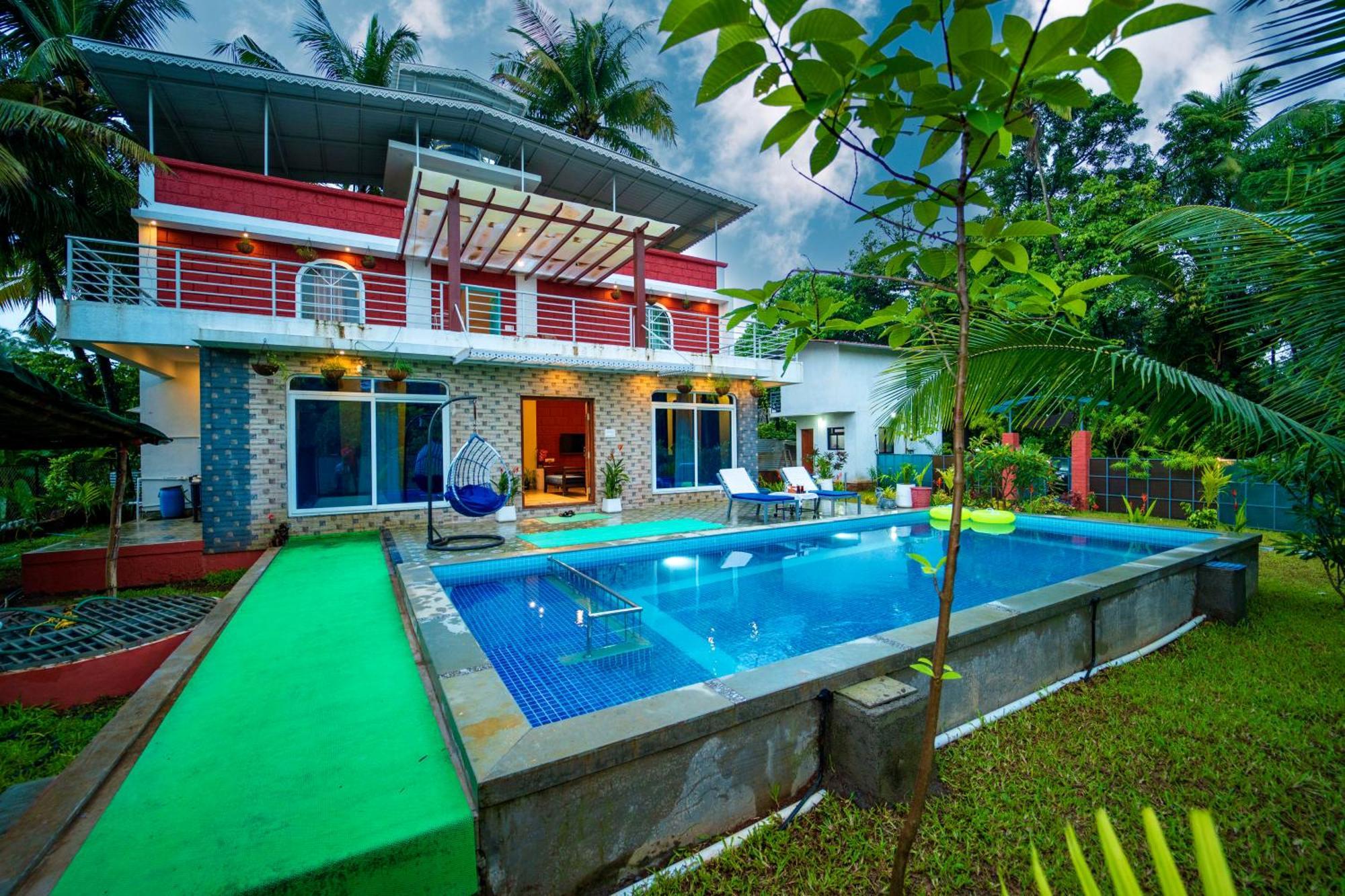 Spicy Mango Villa Elegano - Luxurious Villa Near Nagaon Beach, Alibag Exterior foto