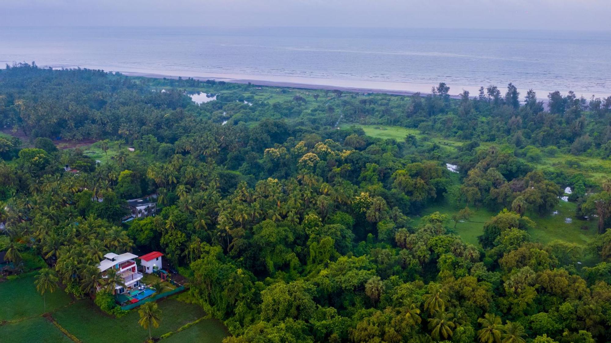 Spicy Mango Villa Elegano - Luxurious Villa Near Nagaon Beach, Alibag Exterior foto